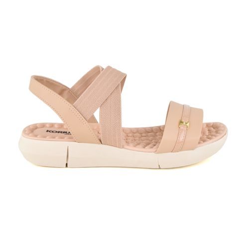 Sandalia Casual Korium Confort Ainara Beige