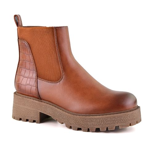 BOTA CASUAL TACO BAJO KORIUM JAZMÍN