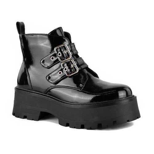BOTA CASUAL CON HEBILLA DOBLE KORIUM SARAH