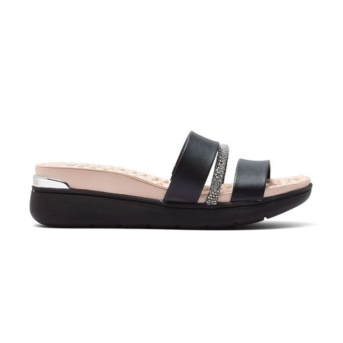 SANDALIA CASUAL KORIUM CONFORT CAMELIA BLACK