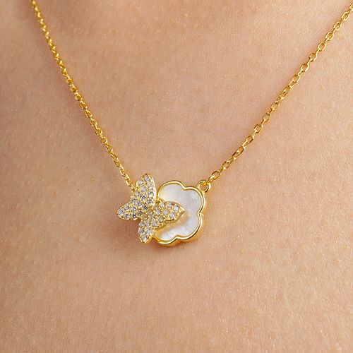 COLLAR KORIUM BUTTERFLY