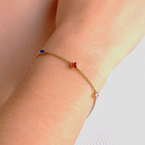 PULSERA KORIUM MALVA