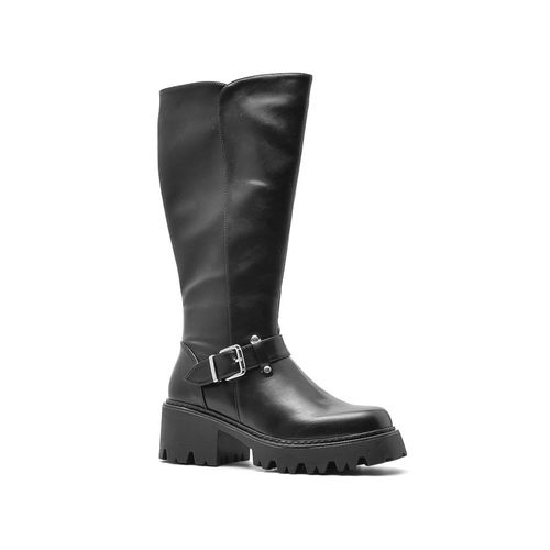 BOTA CASUAL CAÑA ALTA KORIUM FIALA